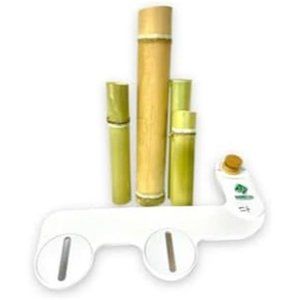 Bamboo Bidet Attachment for Toilet Seat - Non Electric, Ultra-Slim,Self-Cleaning